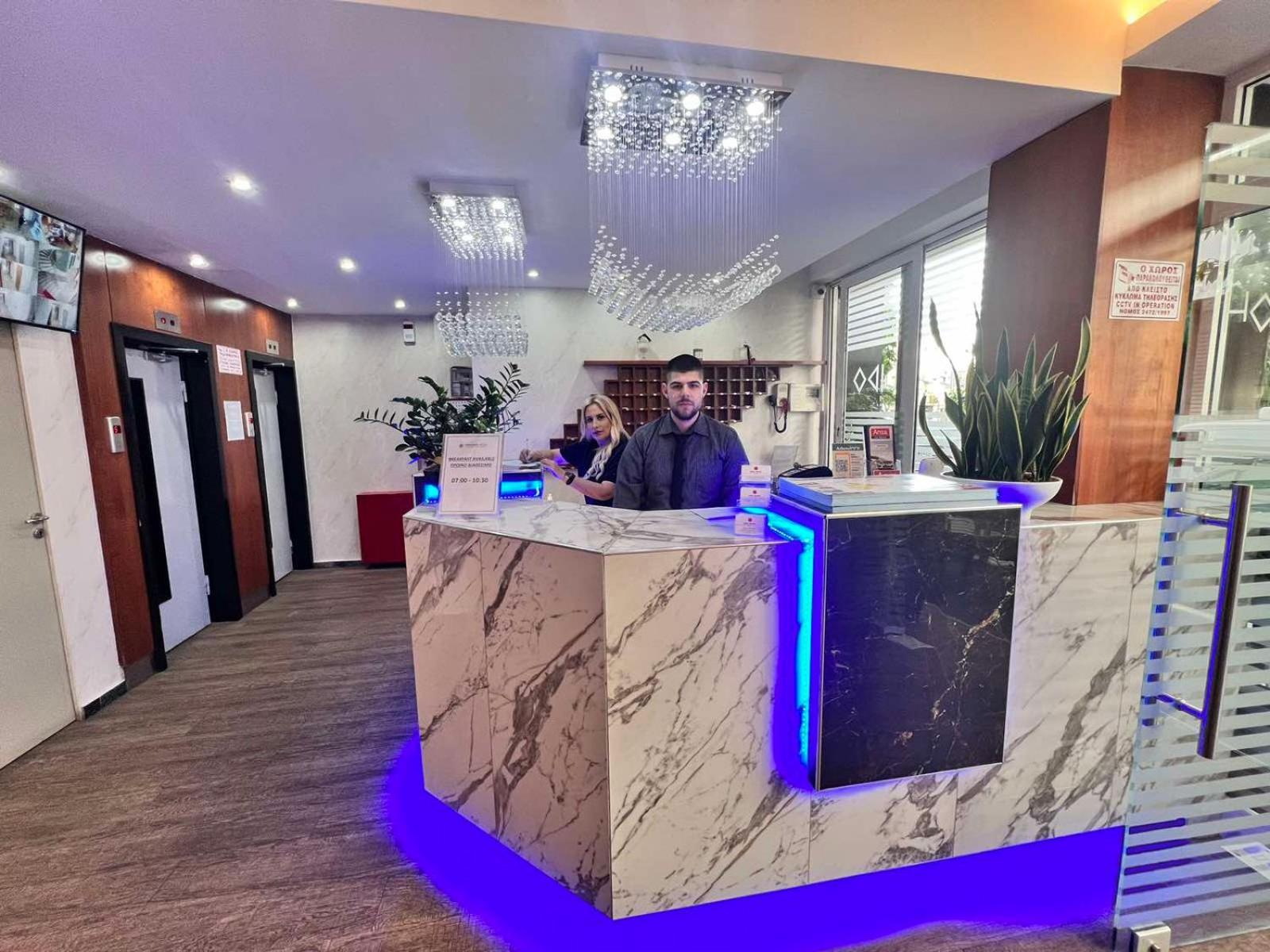 Hotel Lido Athene Buitenkant foto